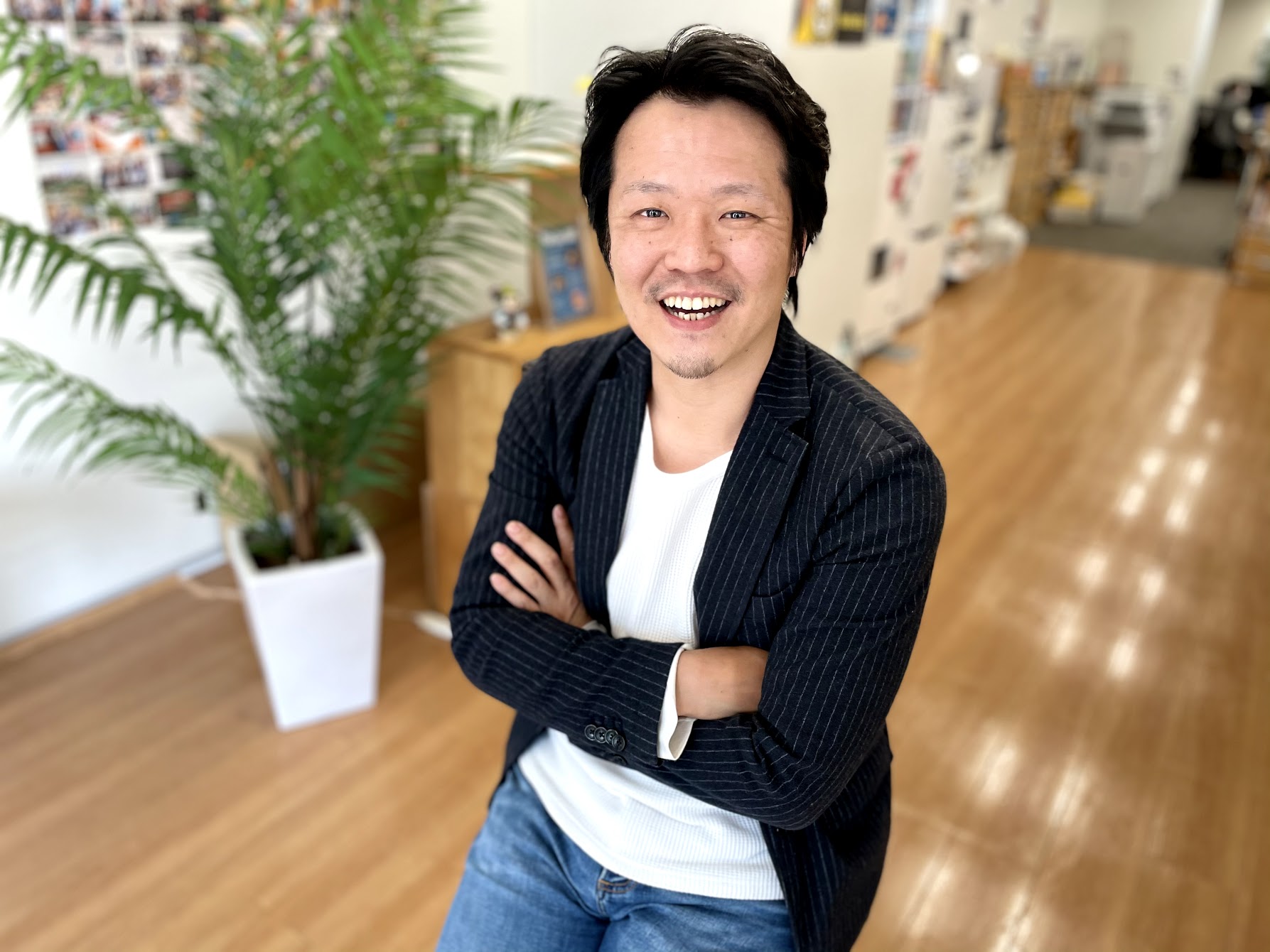 eventechを実現できる仲間が集まり準備は整ったので、あとは結果のみ!と語る岡の表情は明るい。